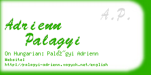 adrienn palagyi business card